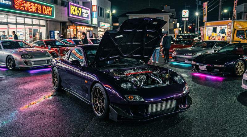 茄子视频RX-7改装视频